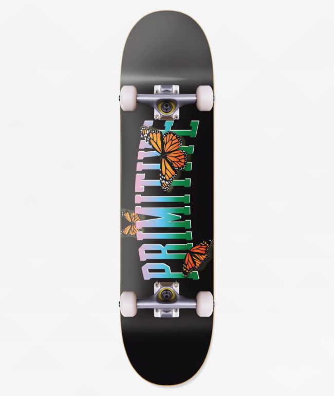 Primitive Collegiate Butterfly 7.3" Skateboard Complete - Primitive