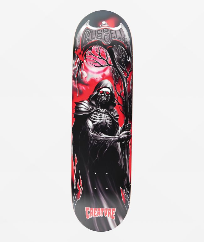 Creature Russell Metal XX 8.6" Skateboard Deck - Creature