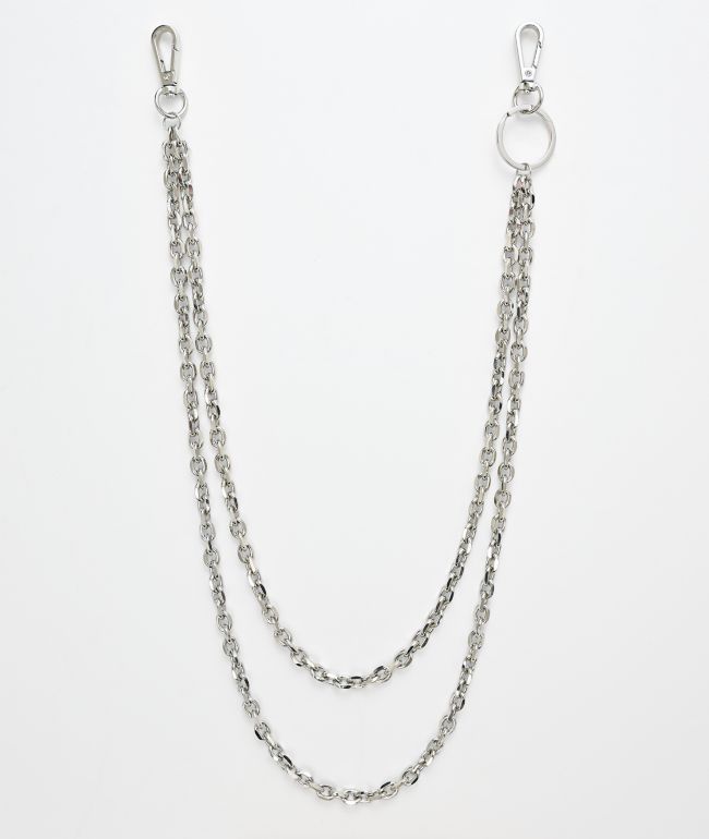 Ninth Hall Double Cable Silver Pocket Chain - Ninth Hall