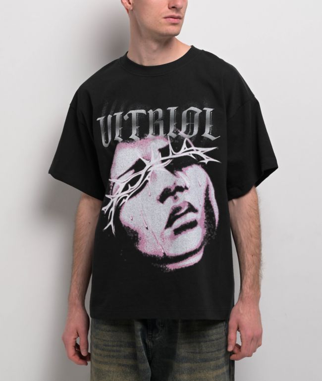 Vitriol Damsel Black T-Shirt