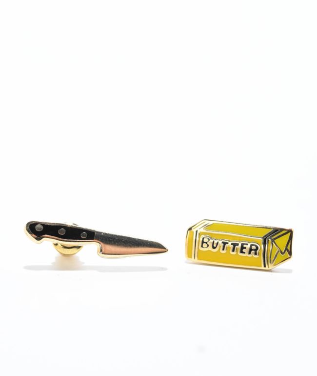 Yellow Owl Workshop Butter & Knife Stud Earrings - Yellow Owl Workshop