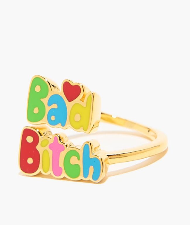 Yellow Owl Workshop Bad Bitch Gold Ring - Yellow Owl Workshop
