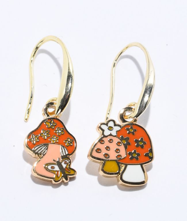 Yellow Owl Workshop Magic Mushrooms Earrings - Yellow Owl Workshop