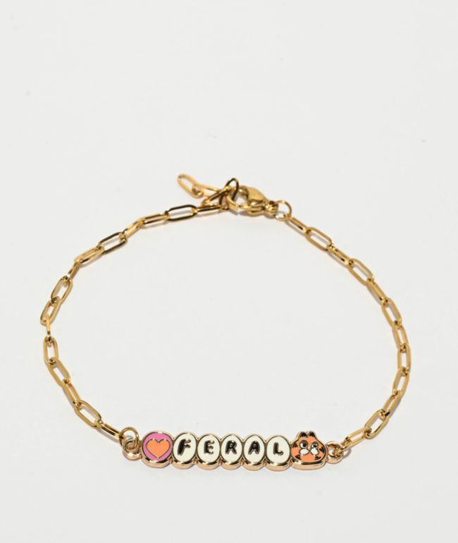 Yellow Owl Workshop Feral Gold Bracelet