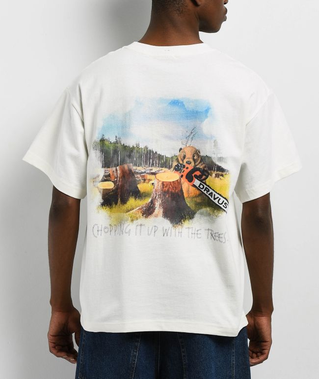 Dravus Branch Manager Off White T-Shirt - Dravus