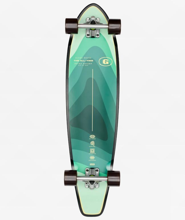 Globe The All Time Seascape 35" Longboard Complete - Globe
