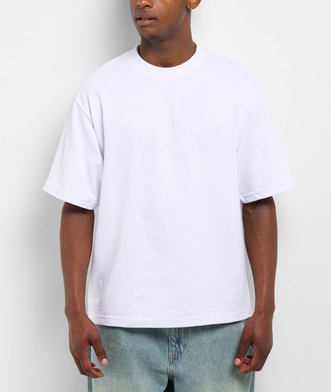 Shaka Wear Max Heavy 3M Logo White T-Shirt