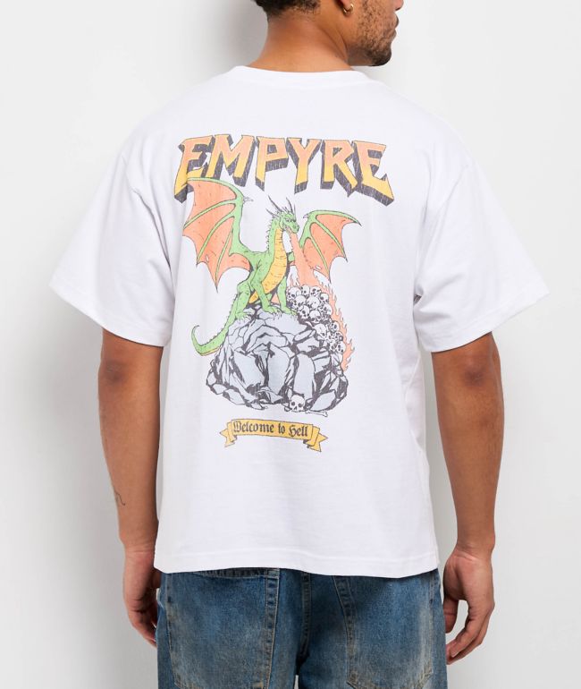 Empyre Welcome To Hell White T-Shirt - Empyre
