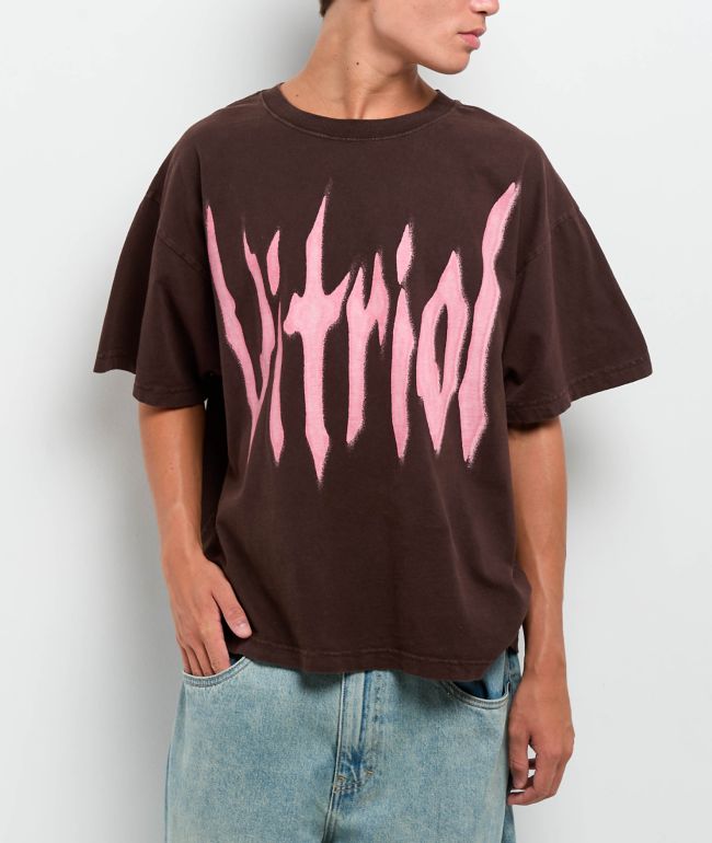 Vitriol Ethereal Vintage Brown T-Shirt - Vitriol