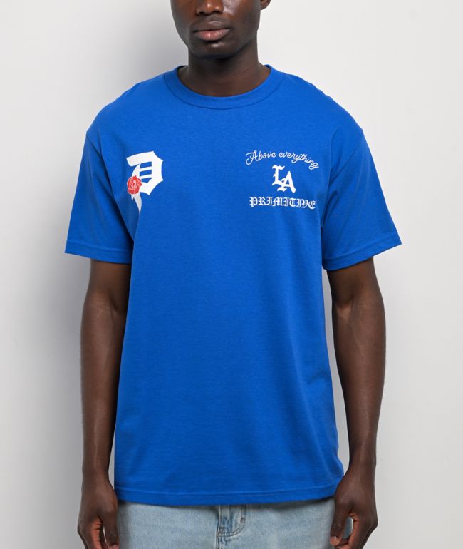 Primitive LA Champs Blue T-Shirt - Primitive