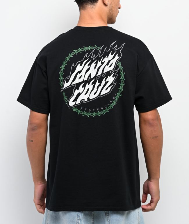 Santa Cruz Screaming Hand Black T-Shirt | Zumiez