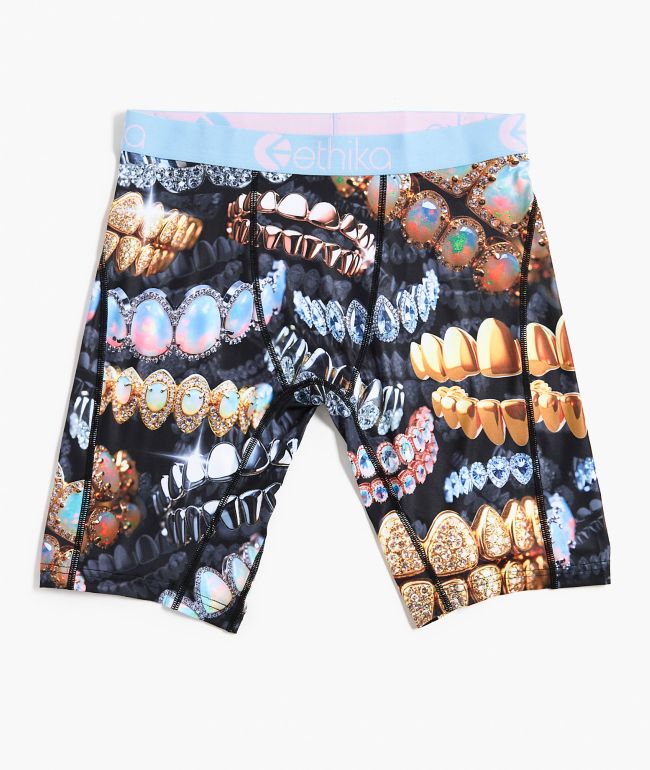 Ethika Shattercat Grey Boxer Briefs