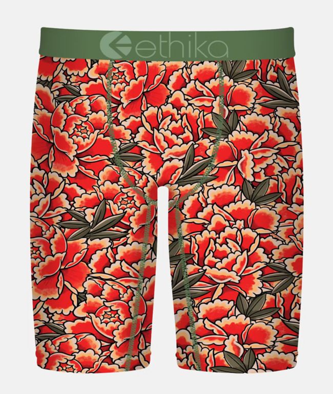 Ethika Shogun Peony Boxer Briefs - Ethika