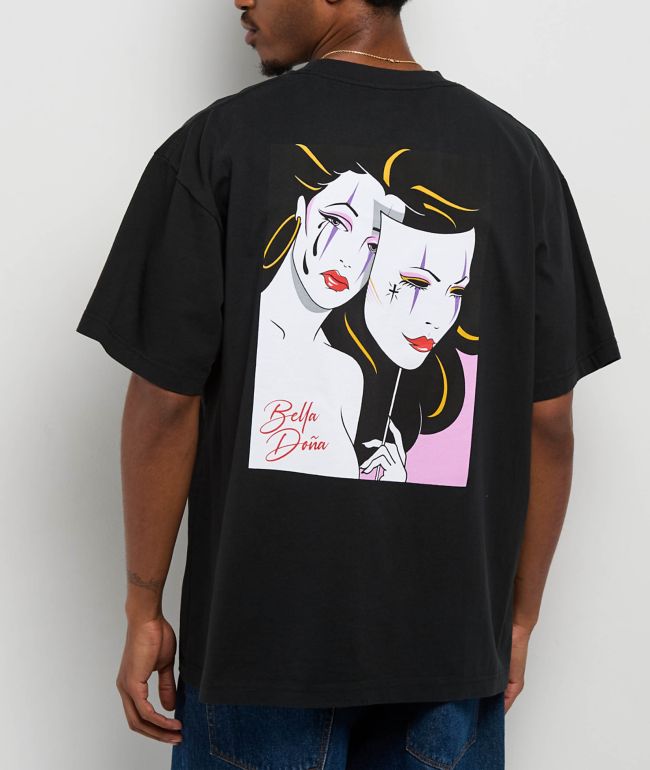 Bella Dona Masquerade Black T-Shirt - Bella Dona