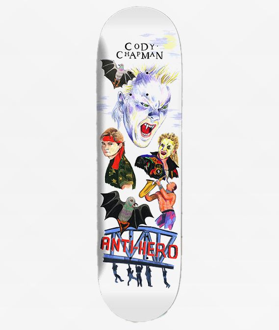 Anti-Hero Chapman Still Believe 8.5" Skateboard Deck - Anti-Hero Skateboards