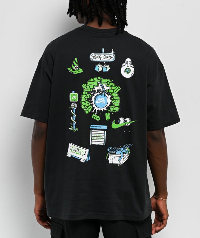 Nike SB Max90 Skate Charcoal T-Shirt - Nike