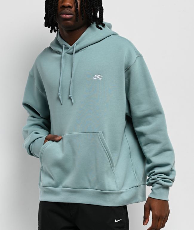 Nike SB Fleece Canon Teal Hoodie  - Nike