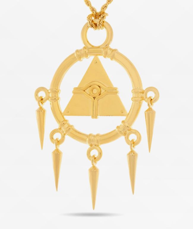 King Ice x Yu Gi Oh! Iced Millenium Puzzle Necklace | Zumiez