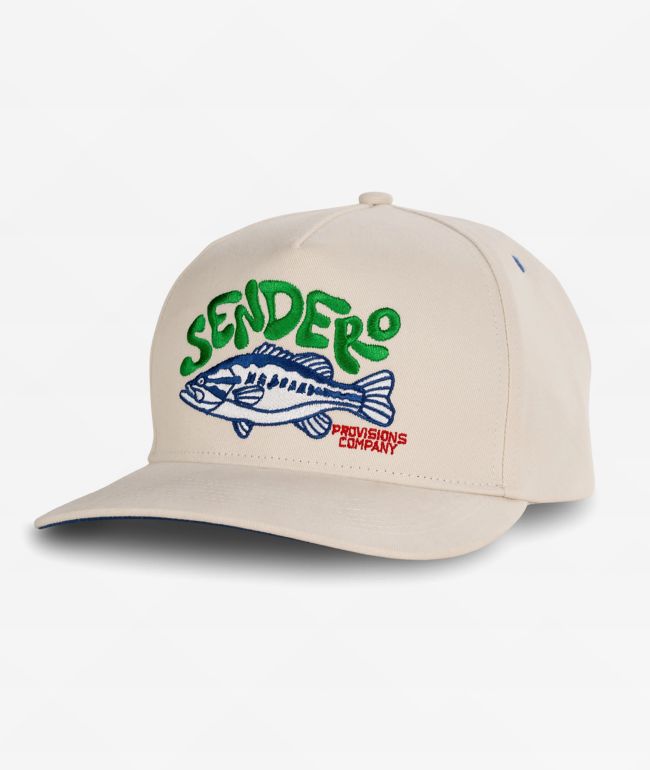 Sendero Lunker Natural Snapback Hat - Sendero Provisions