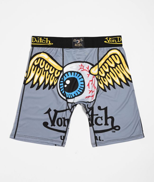 Von Dutch Grey Eye Boxer Briefs - Von Dutch