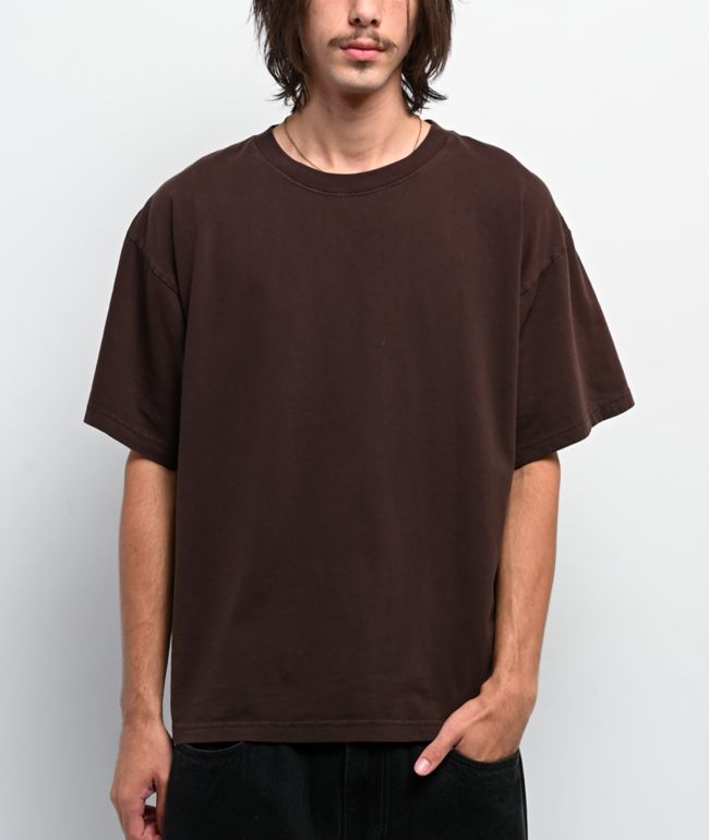 ITA Portal Brown Boxy T-Shirt - ITA
