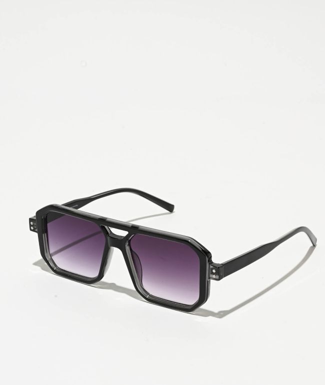 Petals and Peacocks Velouri Black Sunglasses - Petals and Peacocks