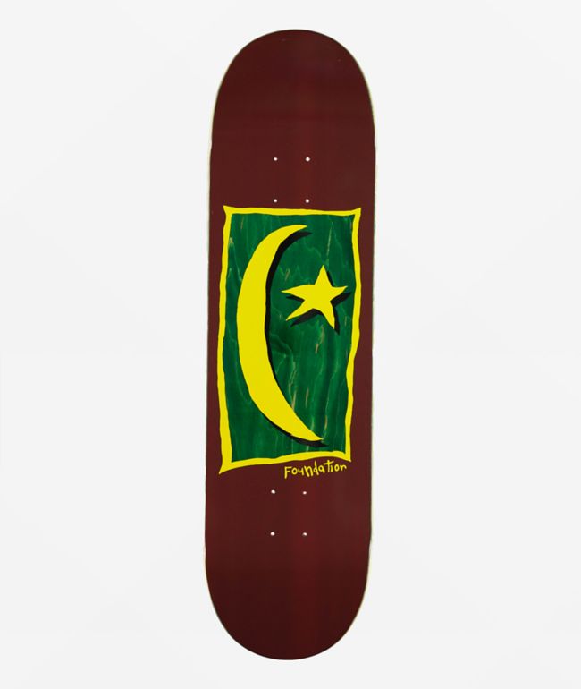 Foundation Star And Moon 8.38" Skateboard Deck - Foundation Skateboards