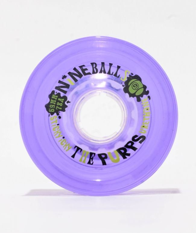 Sector 9 Nineballs 69mm 78a Purple Cruiser Skateboard Wheels - Sector 9