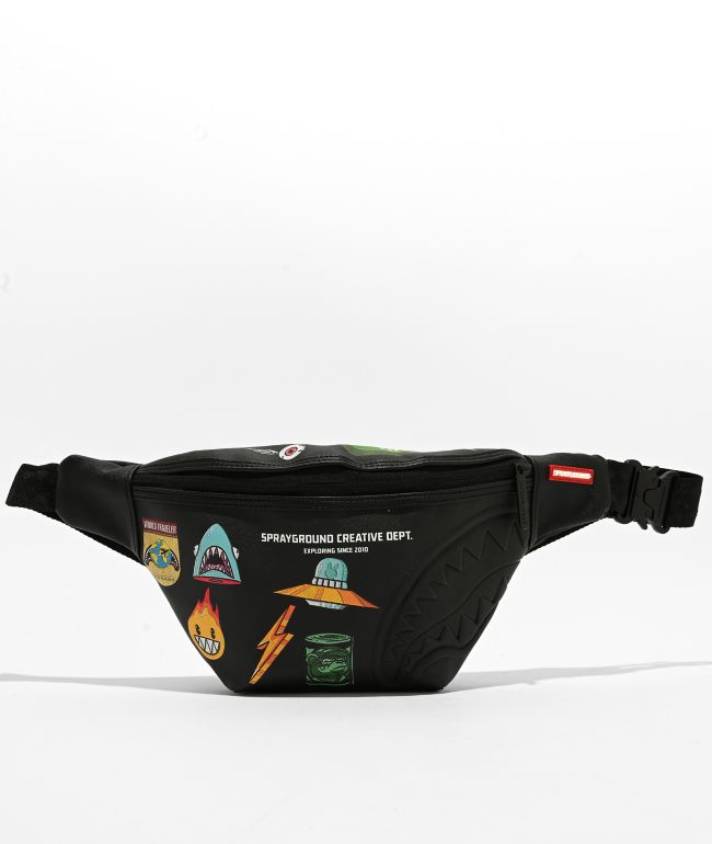 Sprayground Cargo Patches Savvy Fanny Pack - Sprayground