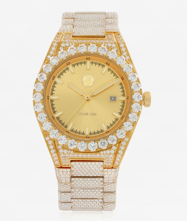 King Ice Arctic III White Gold Analog Watch | Zumiez