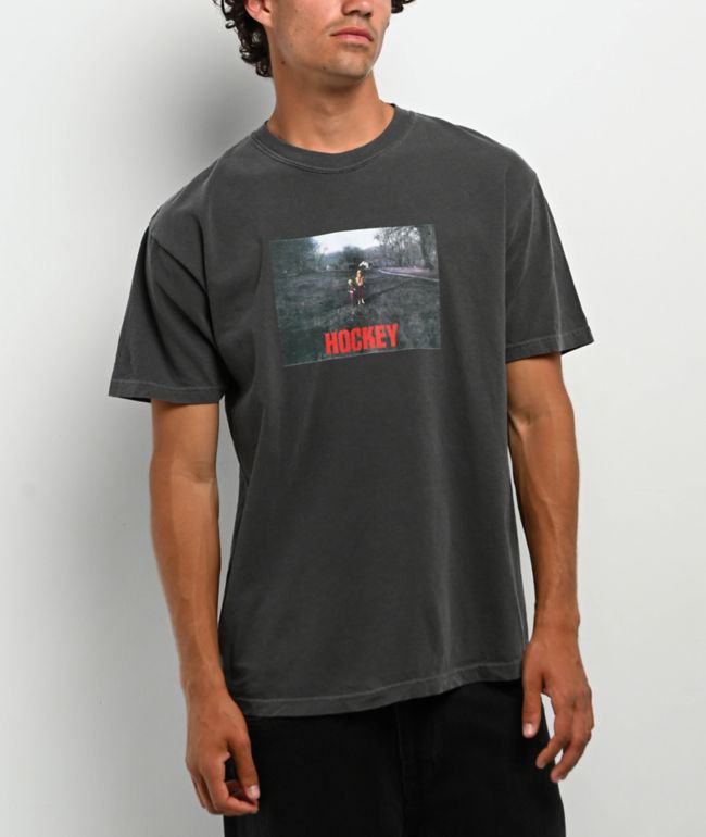 Hockey Farm Kids Charcoal T-Shirt - Hockey