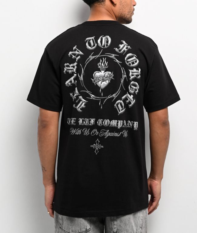 Learn To Forget x Emo Nite Cry Later Black T-Shirt | Zumiez