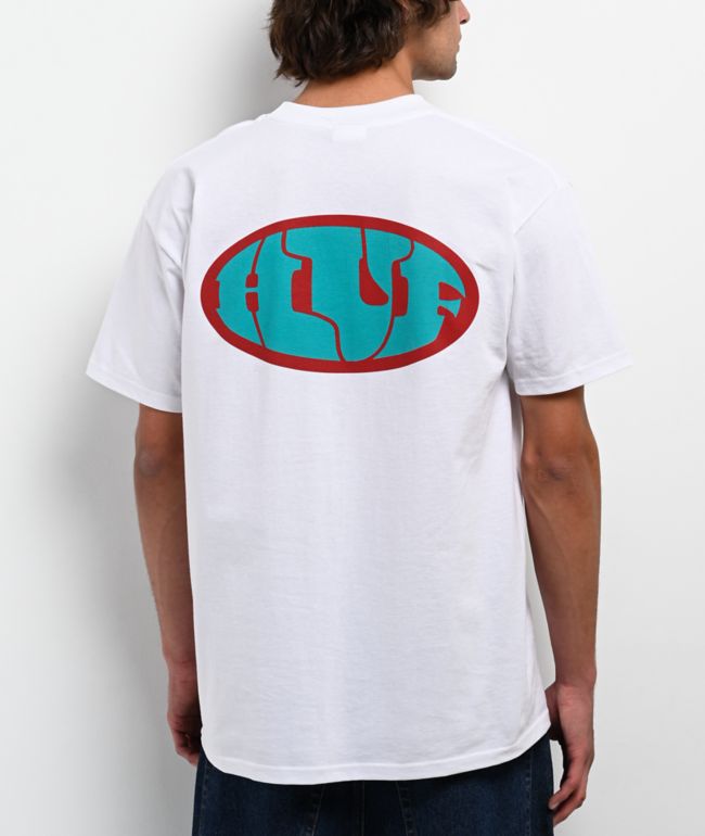 HUF Warped White T-Shirt - HUF