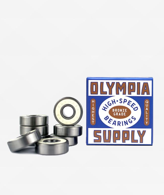 Olympia Supply Bronze Grade Skateboard Bearings - Olympia