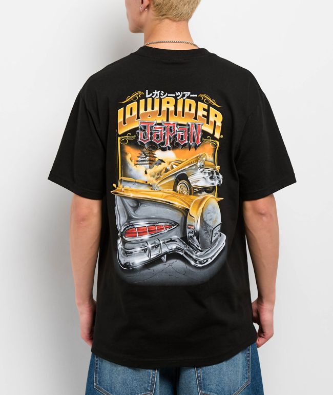 Lowrider Japan Road Black T-Shirt - Lowrider