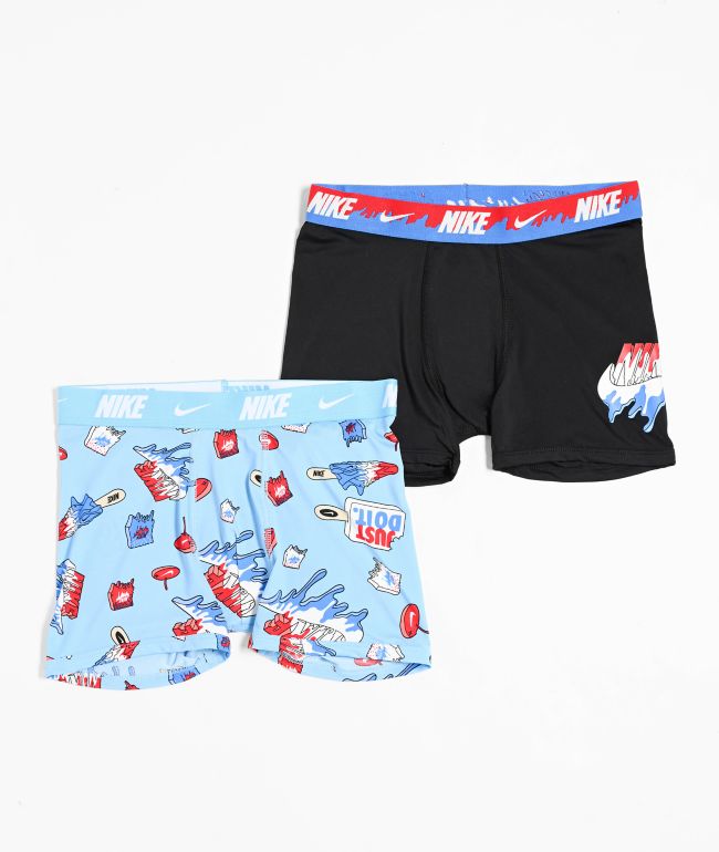 Nike Kids Dri-FIT Essential Micro Popsicle 2-Pack Boxer Briefs - Nike