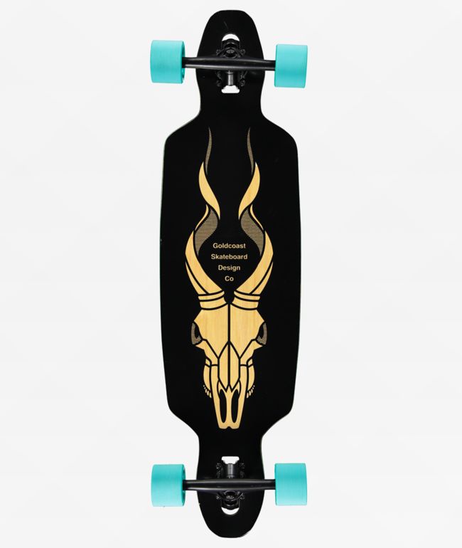 GoldCoast Addax 38" Drop Through Longboard Complete - Gold Coast Longboards