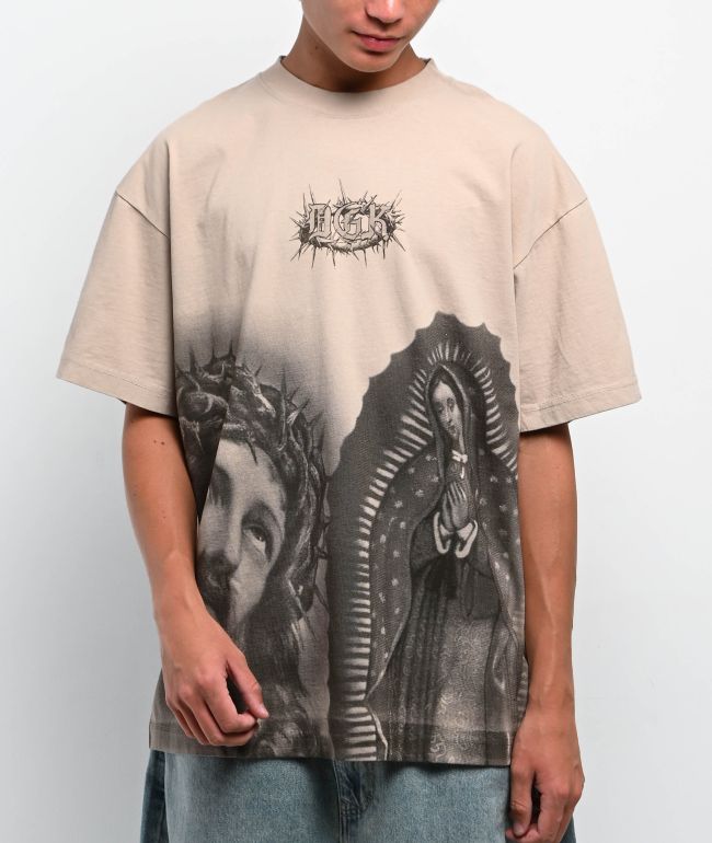 DGK Para Siempre Heavyweight Tan T-Shirt - DGK