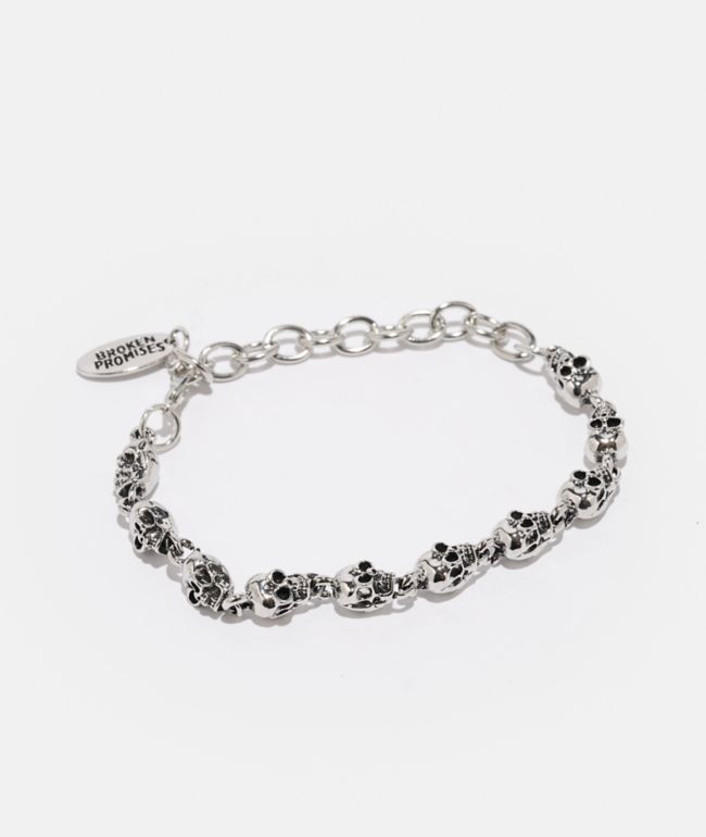 Broken Promises Catacombs Silver Bracelet - Broken Promises