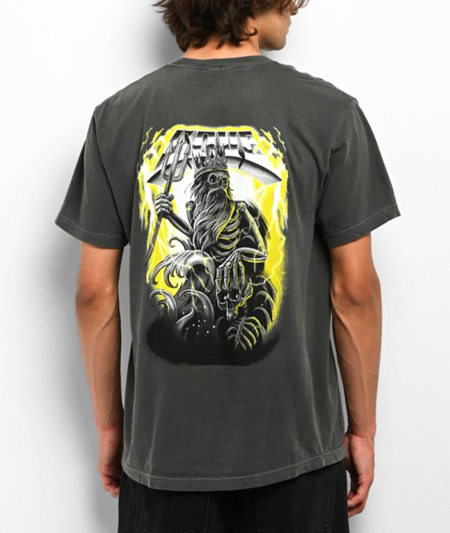Santa Cruz Roskopp Screaming Target Grey T-Shirt | Zumiez