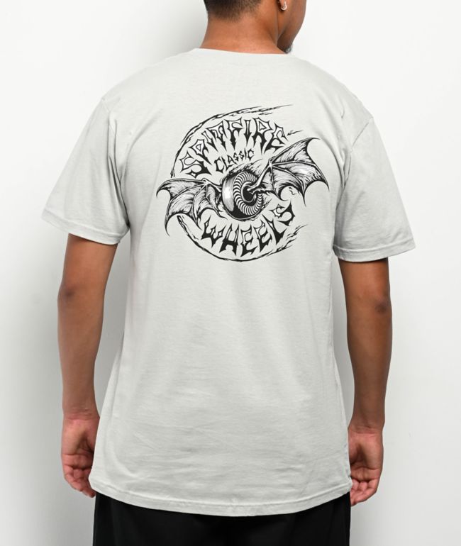 Spitfire Demonseed Black & White Hooded Flannel Shirt | Zumiez