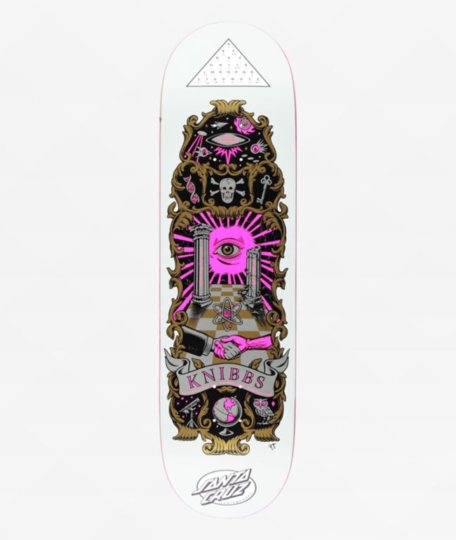 Santa Cruz Knibbs Cryptic 8.5" Skateboard Deck 