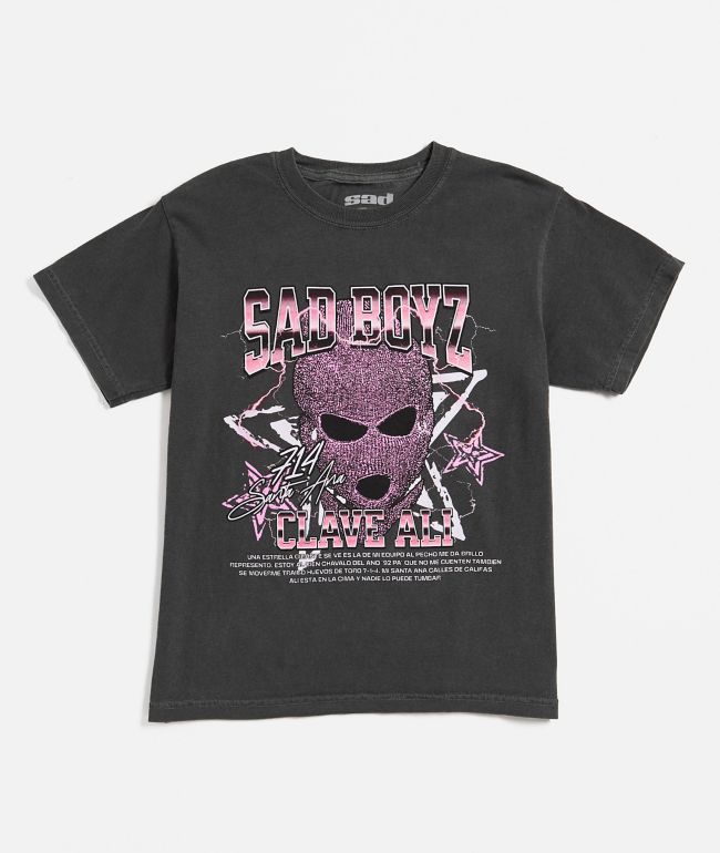 SADBOYZ by Junior H Kids Angels Black T-Shirt | Zumiez