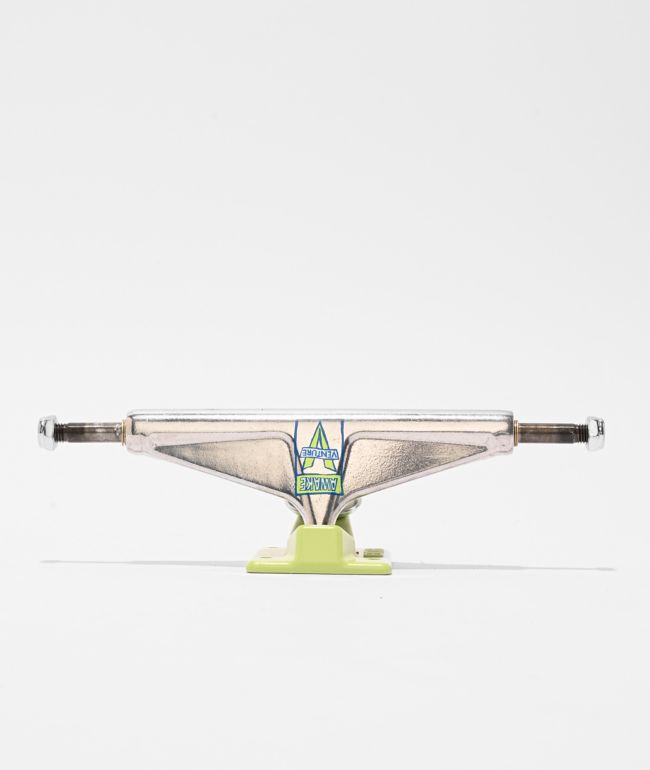 Venture Scribble Awake V-Lights 5.8 Silver & Green Skateboard Truck - Venture