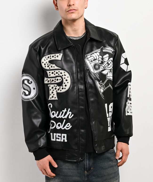 Southpole SP-91 Black Bomber Jacket - Southpole