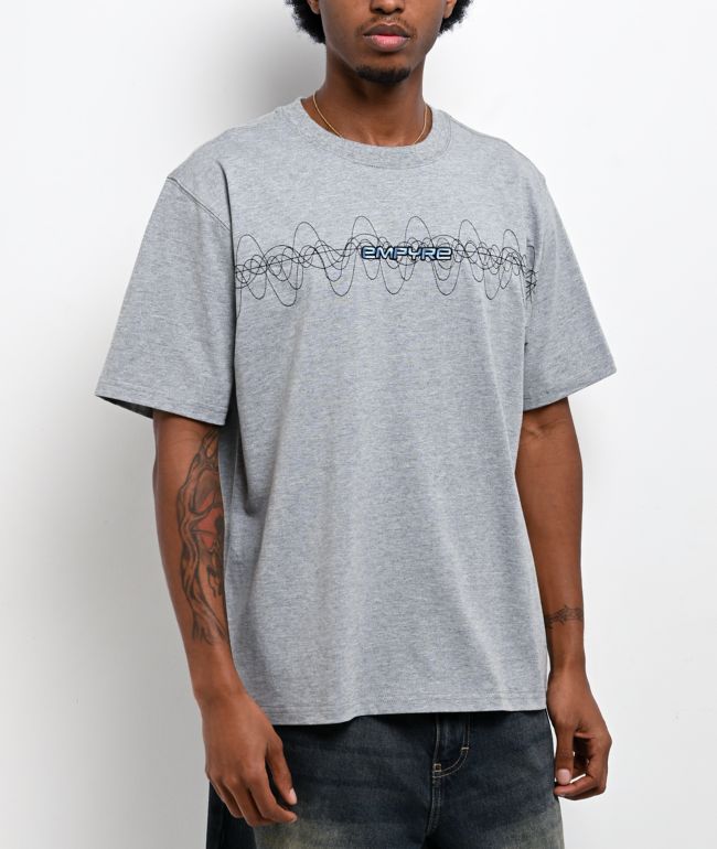 Empyre Radio Wave Grey T-Shirt - Empyre