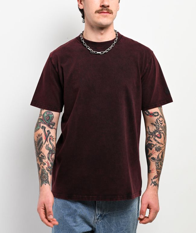 Quasi Clipsed Carbon Wash T-Shirt | Zumiez