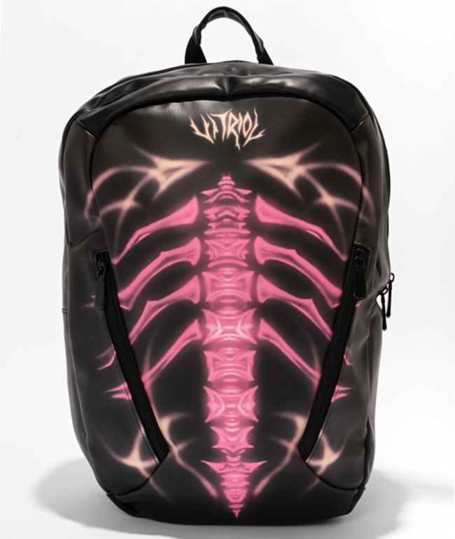 Vitriol Vertebra Black Backpack - Vitriol