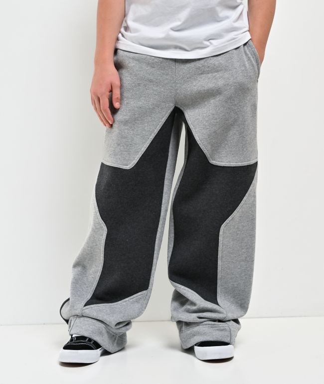 A.LAB Kids Mega Star Grey Sweatpants - A.LAB
