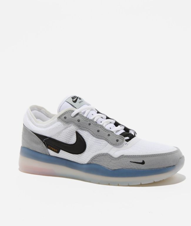 Nike SB PS8 QS Wolf Grey, White, Black Skate Shoes